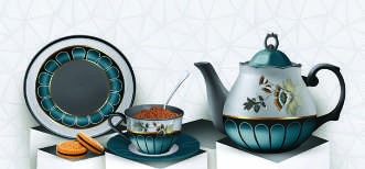 Anuj Grand Porcelain Slab 2400x1200mm — Titanium Travertino