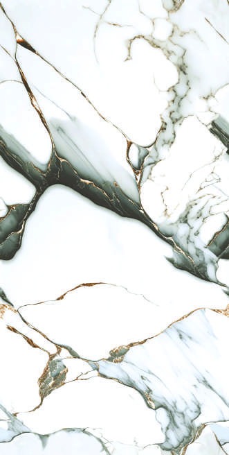 Anuj Tactile Carving Slab 1600x800mm — Panda White Bookmatch