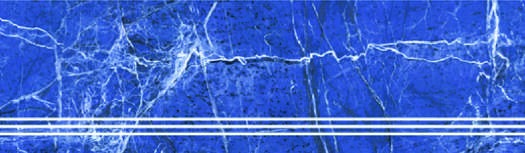 Anuj 15mm Solid Vitrified Kitchen Top 2400x800mm — Volga Blue Crystal