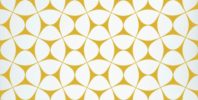 Anuj Golden Rangoli Pooja Room Vitrified Slab 1200x1200mm — Shubh Labh Golden Mandala