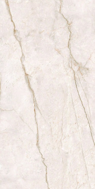 Anuj Full Body Vitrified Slab 600x1200mm — Dover White Quartzite
