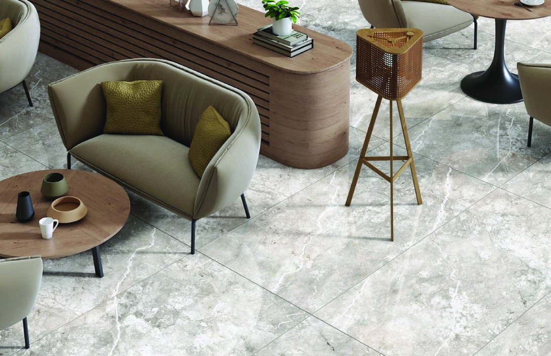 Anuj Full Body Vitrified Slab 600x1200mm — Arabescato Corchia