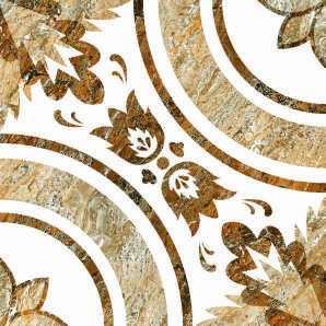 Anuj Nano Polish Vitrified Floor Tile 600x600mm — Regal Beige Mirror Finish