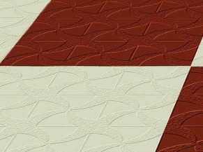 Anuj Nano Polish Vitrified Floor Tile 600x600mm — Agwar Ivory Double Charge