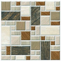 Anuj Nano Polish Vitrified Floor Tile 600x600mm — Amber Crema Dual Layer