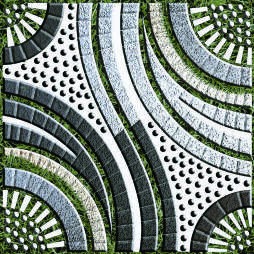 Anuj Nano Polish Vitrified Floor Tile 600x600mm — Agwar Ivory Double Charge