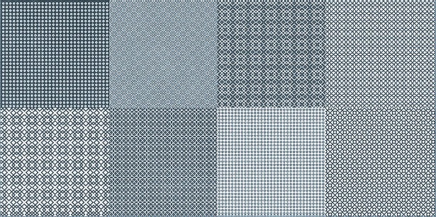 Anuj Seamless Wallpaper Suite 300x600mm — WP-04 Bamboo Ribbed Ceramic