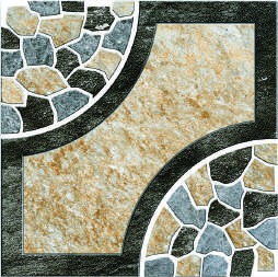 Anuj Heavy-Duty Parking Paver 12mm 400x400mm — Cobblestone Textured Paver