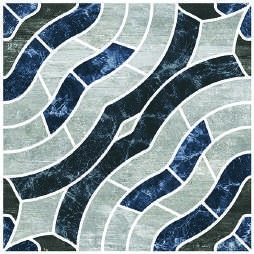 Anuj Heavy-Duty Parking Paver 12mm 400x400mm — Zig-Zag Industrial Paver