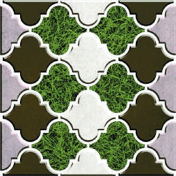 Anuj Heavy-Duty Parking Paver 12mm 400x400mm — Granite Flamed Outdoor Tile