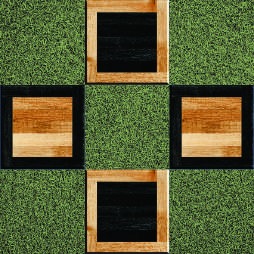 Anuj Heavy-Duty Parking Paver 12mm 400x400mm — Hexagon Interlocking Paver
