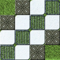 Anuj Heavy-Duty Parking Paver 12mm 400x400mm — Star-Cotta Rustic Paver