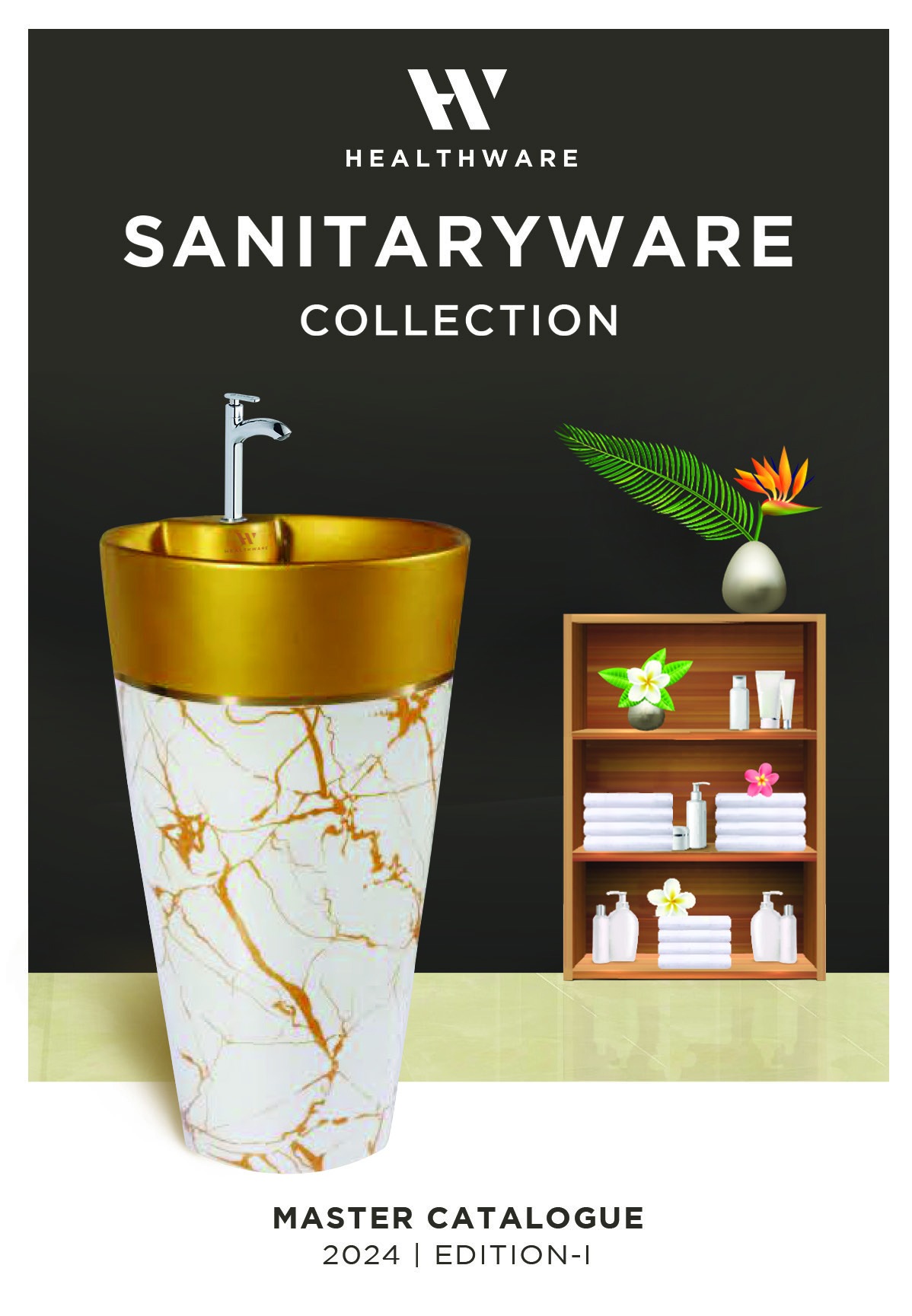 Healthware Syphonic Rimless Closet — Vogue Concealed Trap WC