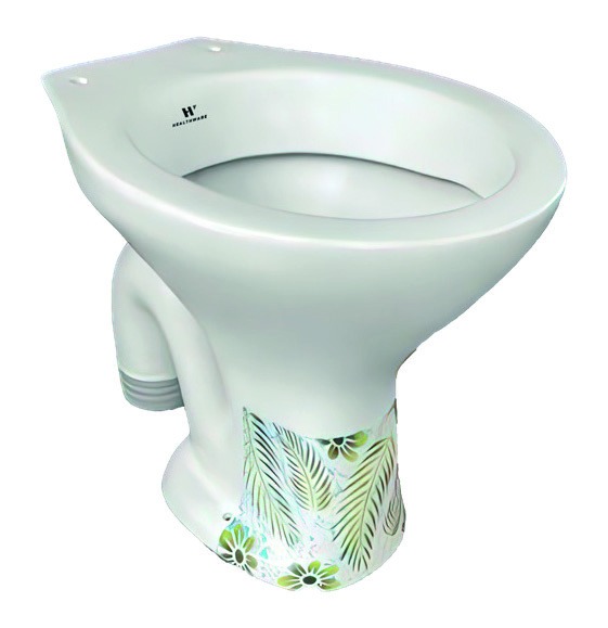 Healthware Syphonic Rimless Closet — Canis Tornado Flush Syphonic