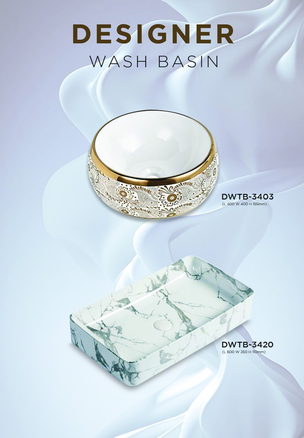 Healthware Ceramic Vanity Basin — Emerald Green Glazed Basin