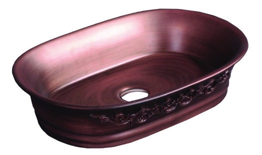 Healthware Ceramic Vanity Basin — Pure Alabaster Tabletop Sink