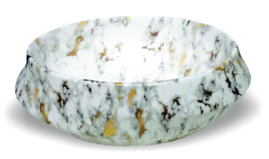 Healthware Ceramic Vanity Basin — Slim Edge Undercounter Basin