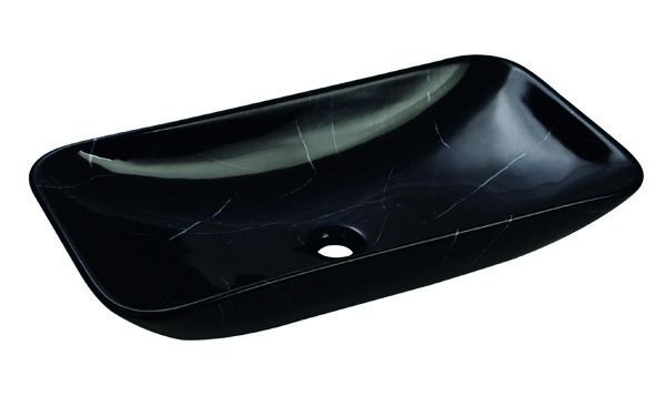 Healthware Ceramic Vanity Basin — Deep Bowl Cloakroom Basin