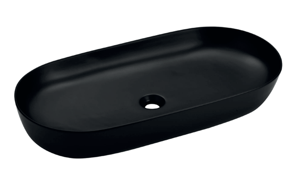 Healthware Ceramic Vanity Basin — Emerald Green Glazed Basin