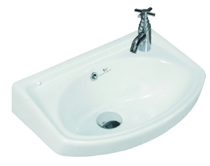 Healthware Ceramic Vanity Basin — Pure Alabaster Tabletop Sink