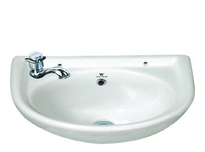 Healthware Ceramic Vanity Basin — Slim Edge Undercounter Basin
