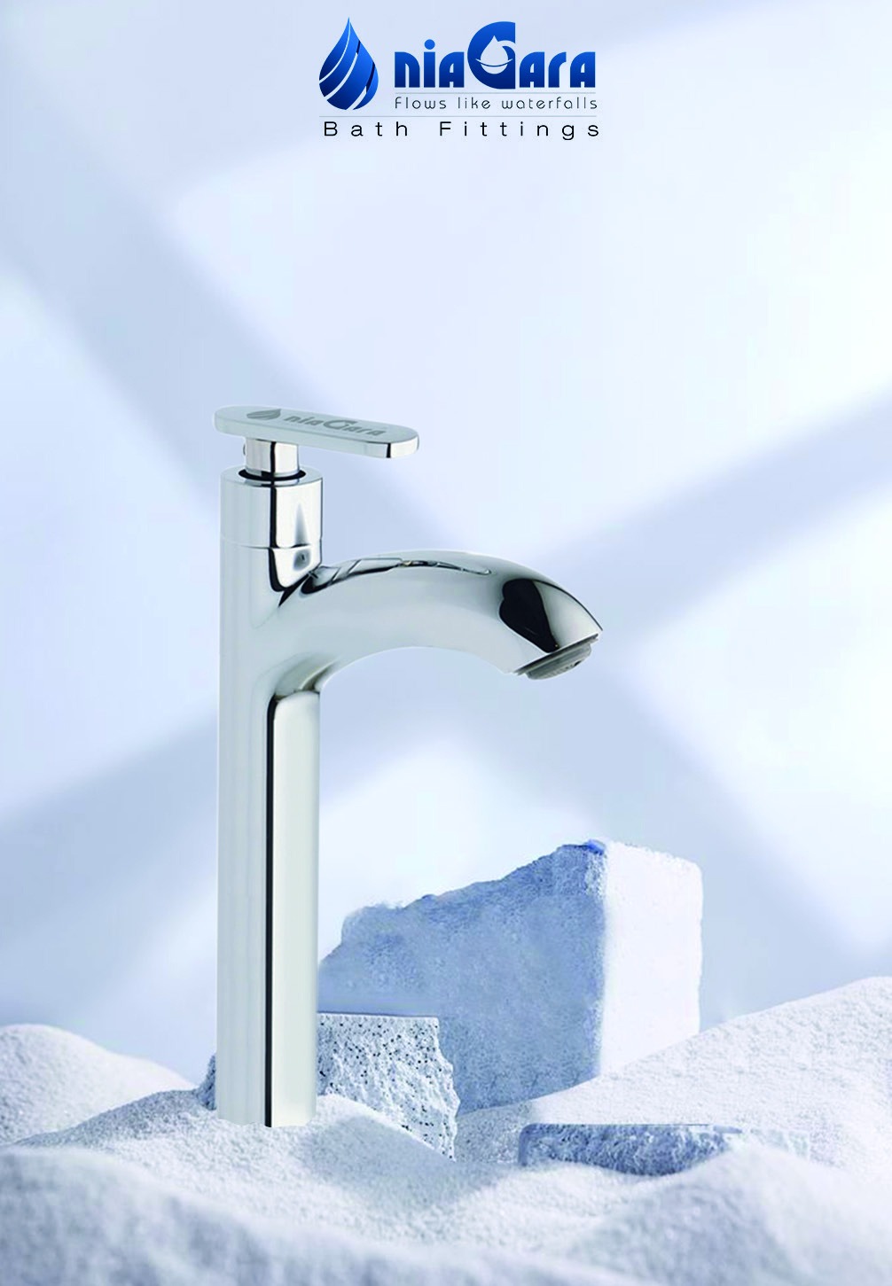 Niagara Rio Grande Solid Brass — Sink Cock with Swivel Spout