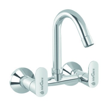 Niagara Rio Grande Solid Brass — Two-Way Bib Tap with Wall Flange