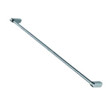 Niagara Rain Shower Suite — Square Slim Overhead Rain Shower Head