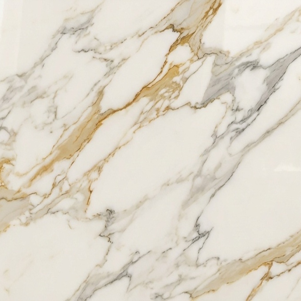 Anuj Grand Vitrified Slab 2400x1200mm — Calacatta Gold Royal
