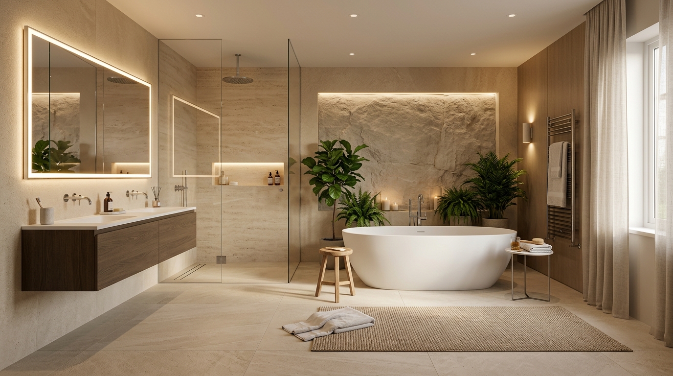 Luxury Spa & Wellness Bathroom Retreat (Auroville Road, Pondicherry)