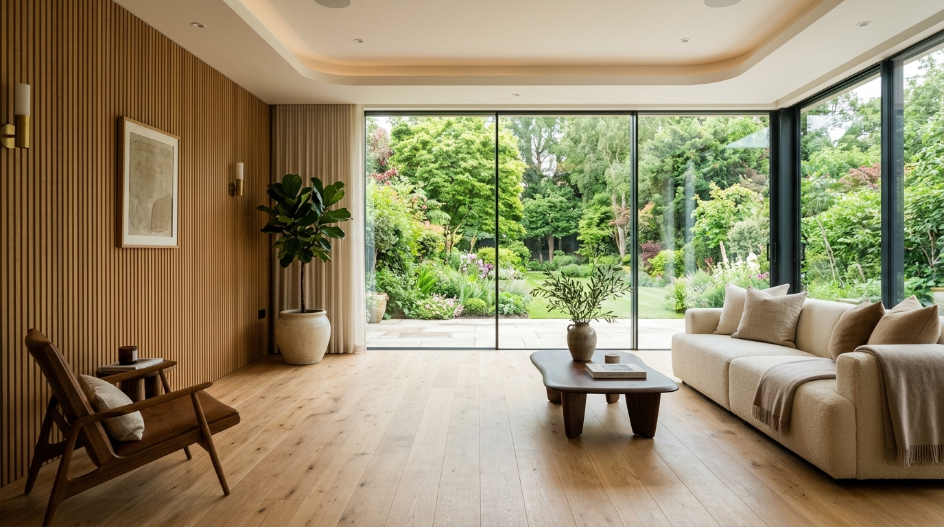 French Oak Warm Wood Lounge & Living