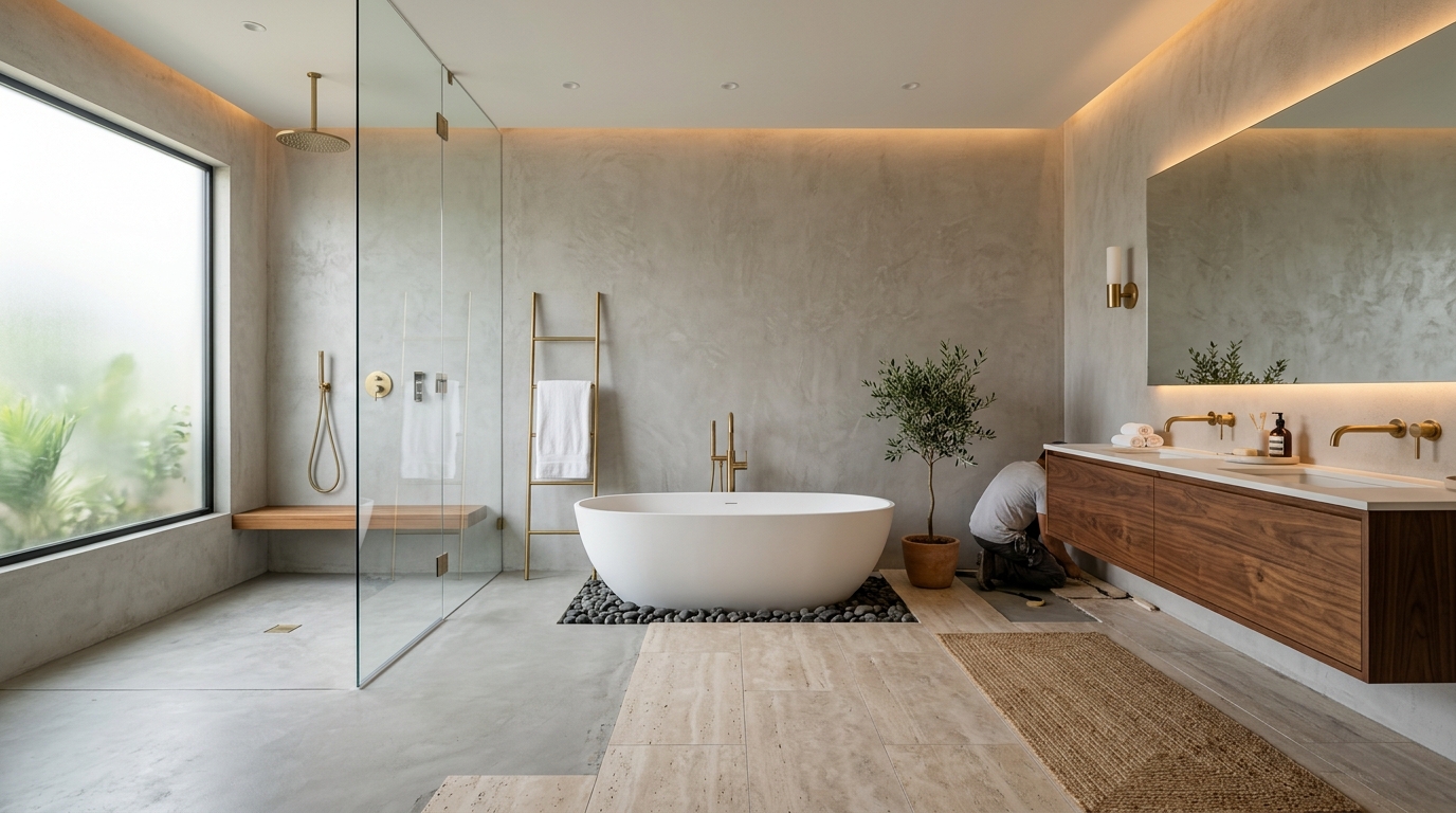 Luxury Boutique Master Bathroom