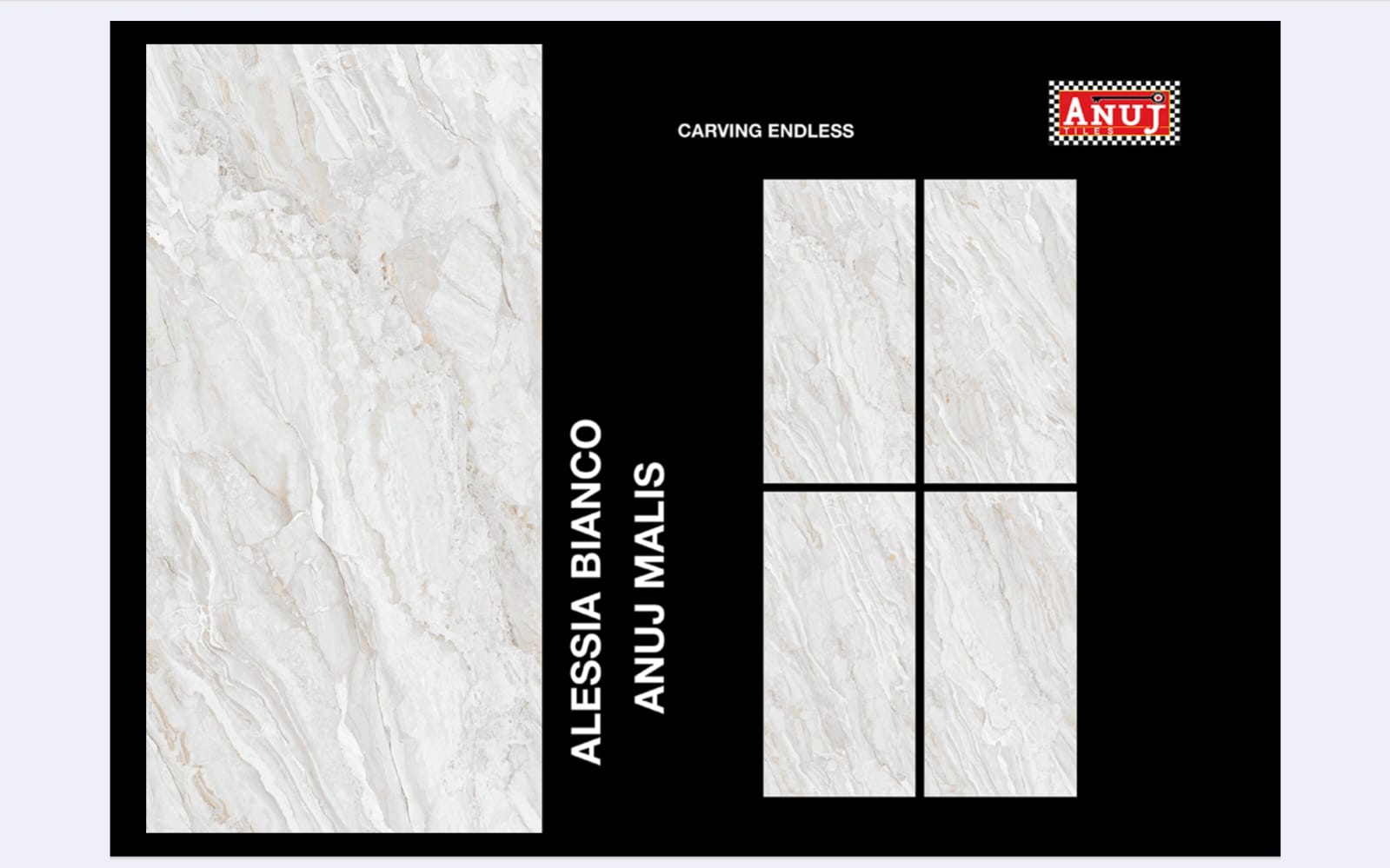 ANUJ 4X2 CARVING MATT -MALIS